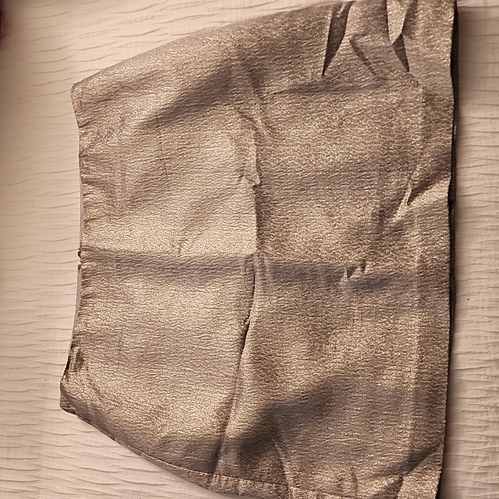 Ann Taylor 12P skirt silver shimmer